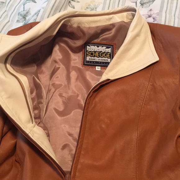 Leather coat from Italy - Picture 5 of 7